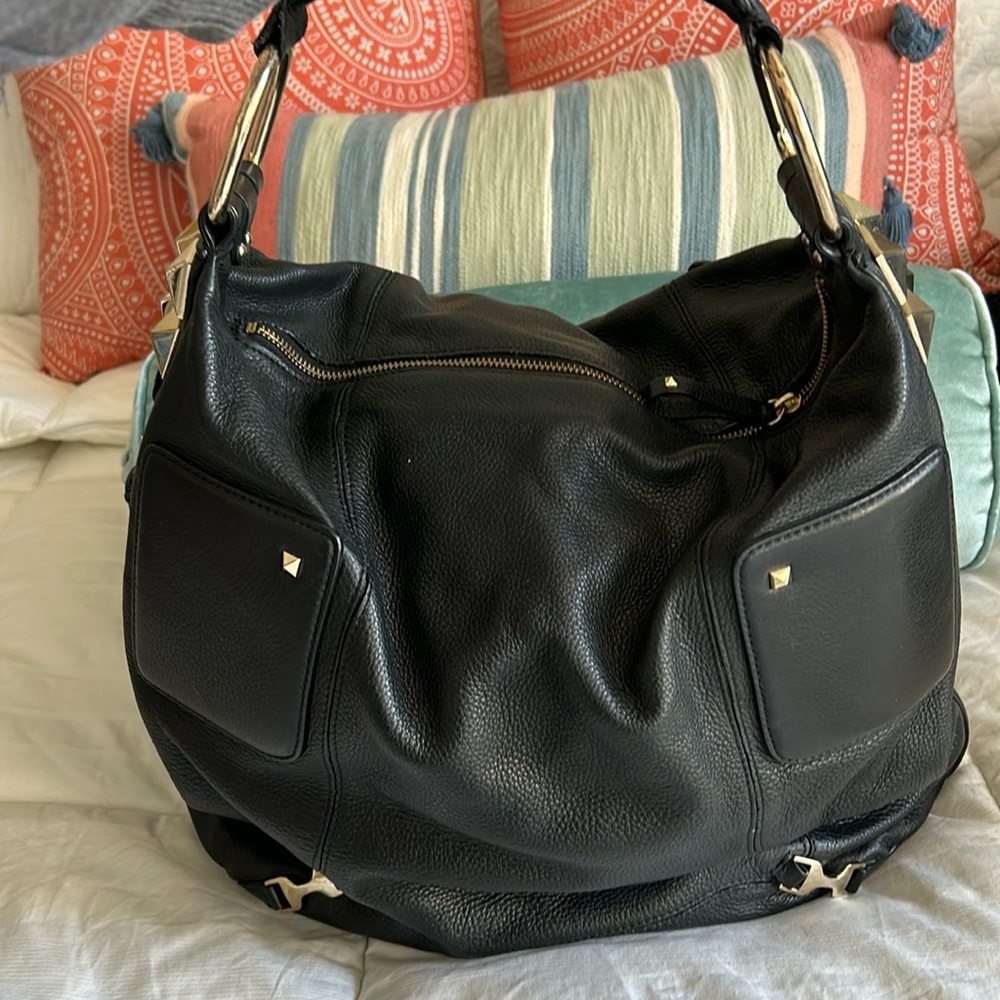 Ann Taylor soft leather stud bag